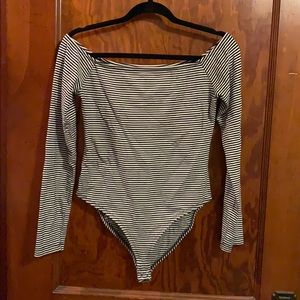 Off the shoulder bodysuit